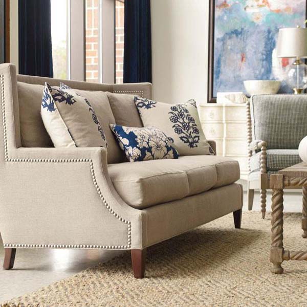 tan sofa