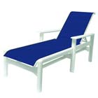 Cape Cod chaise lounge in blue