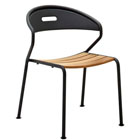 Curve chair in black