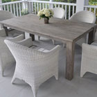 Cape Cod dining chairs at table