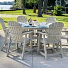 Adirondack Chair dining set