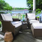 Hamptons lounge/club chairs